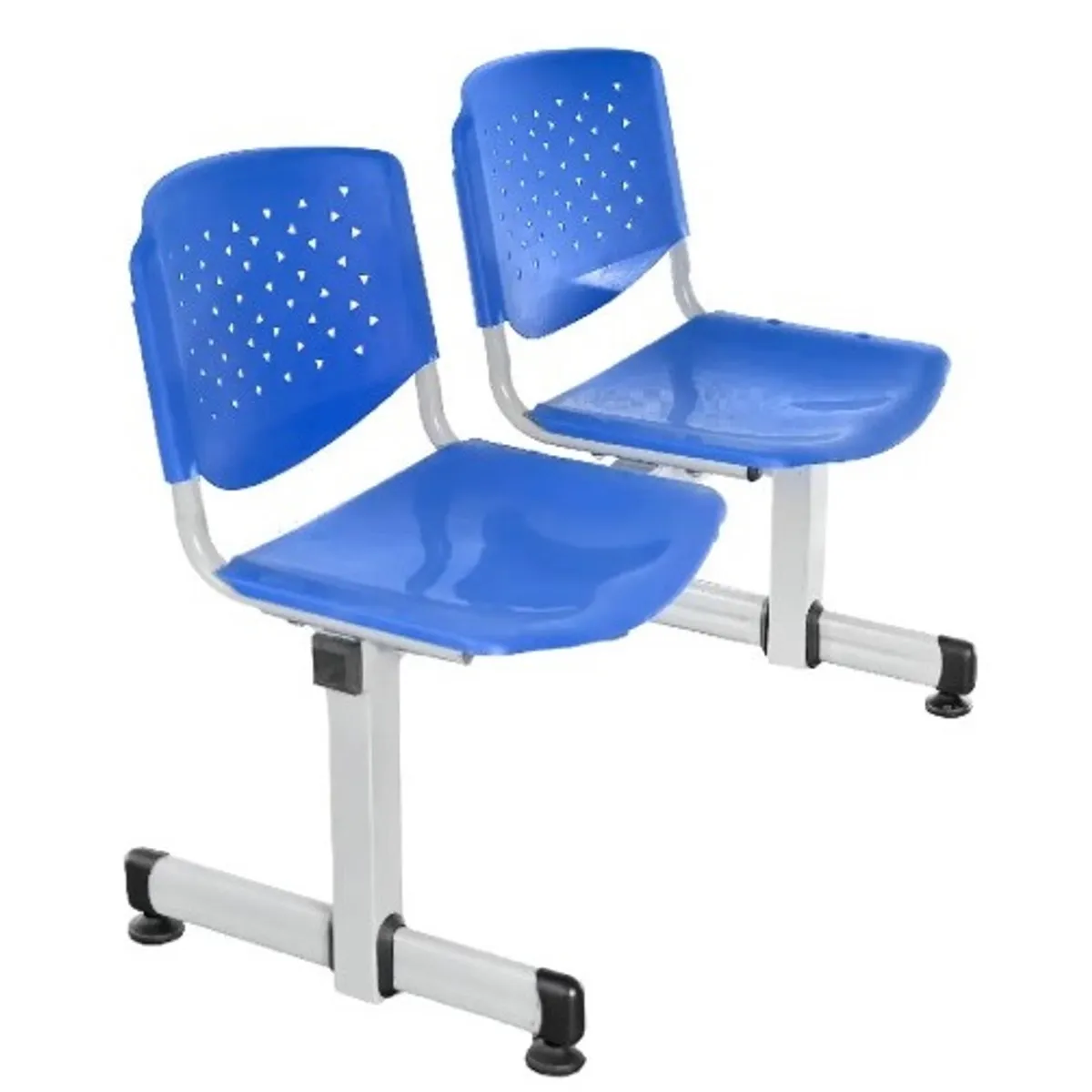 GENERICO - SILLA DE ESPERA TANDEM - PRISMA 2 AZUL