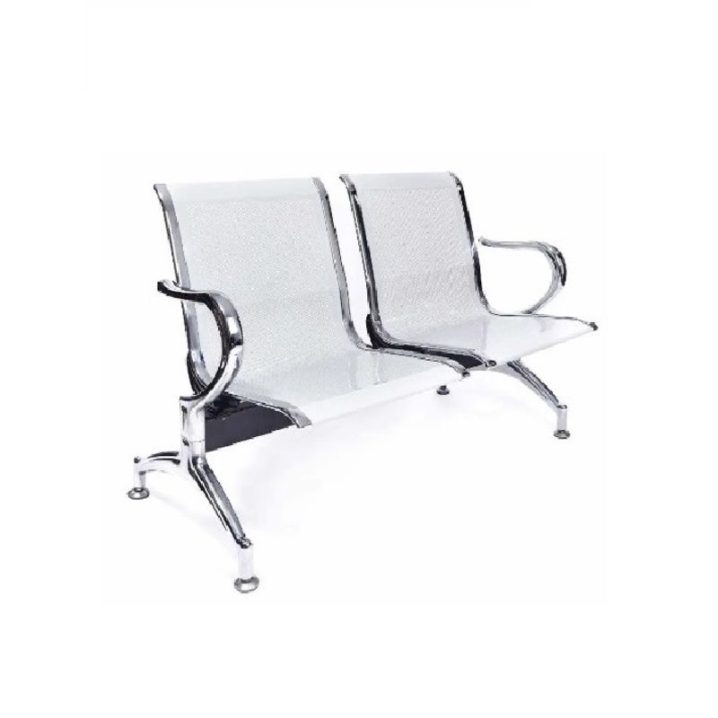 GENERICO - SILLA DE ESPERA TANDEM CROMADA ST 2 ASIENTOS