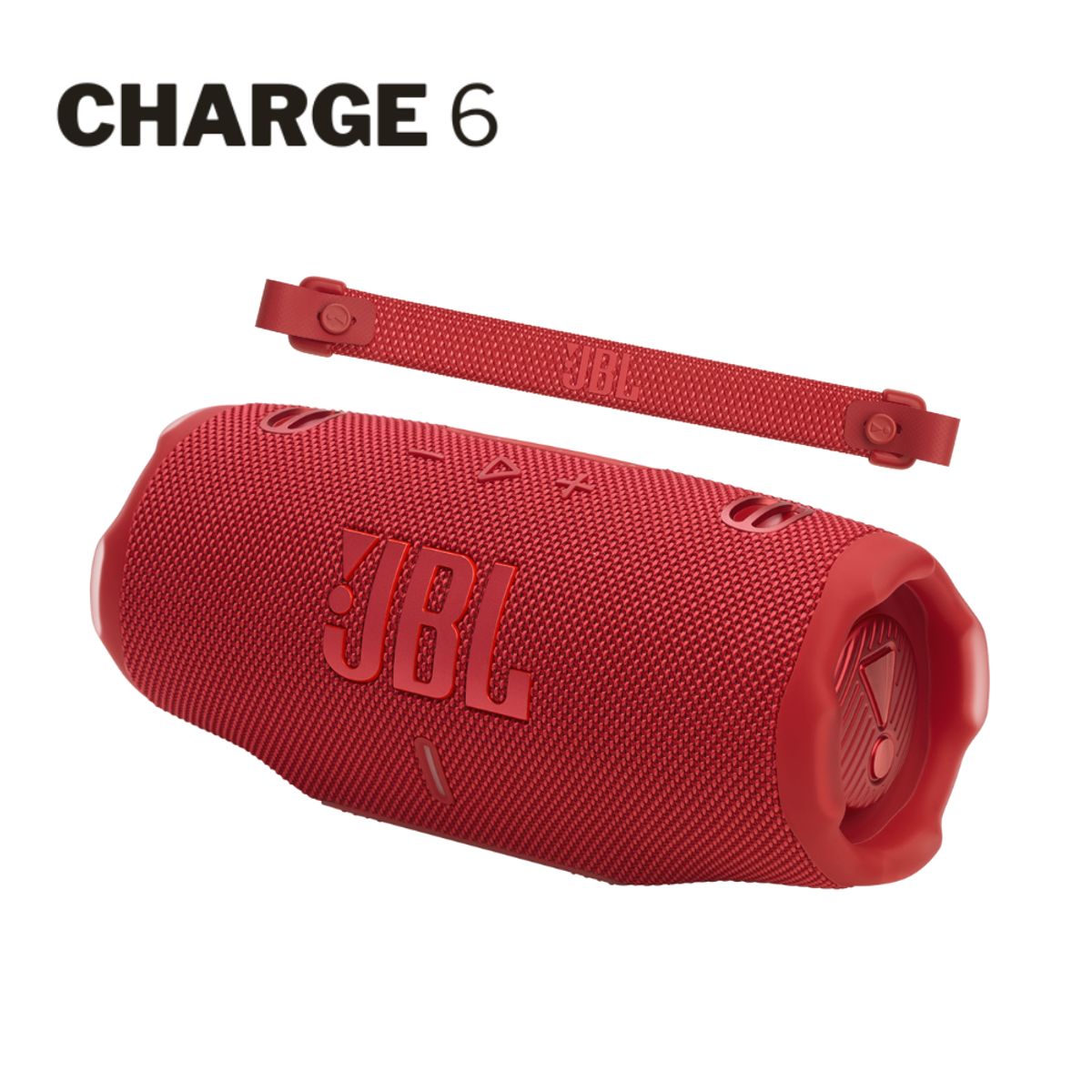 JBL - Parlante JBL Charge 6 con Auracast IP68 con Power Bank Incorporado -RD