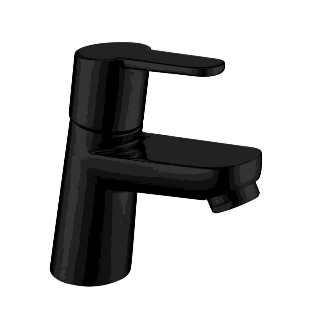 GENERICO - CAÑO PARA BAÑO NEGRO MATE