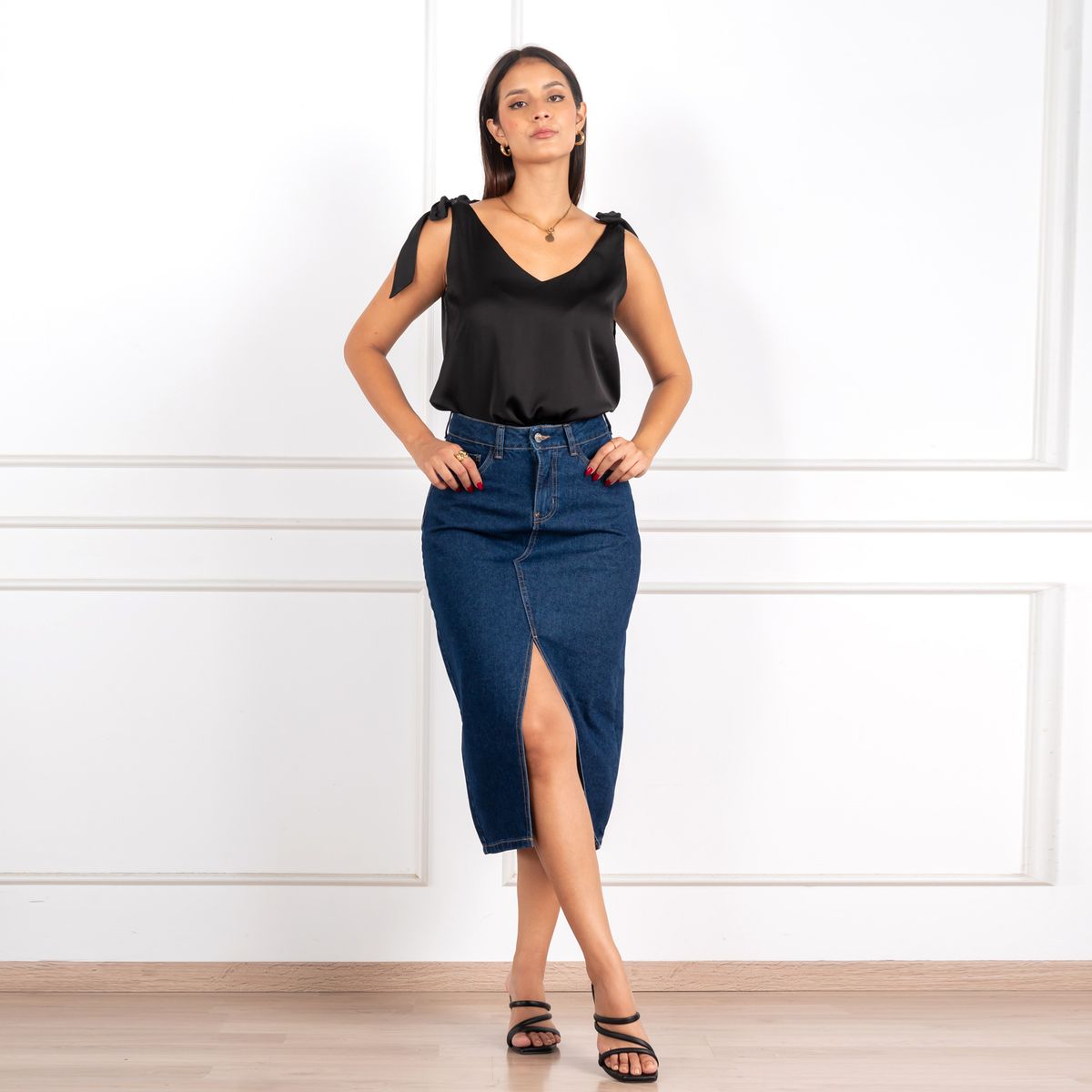 JAROLA - Blusa Seda Mujer Jarola Kata