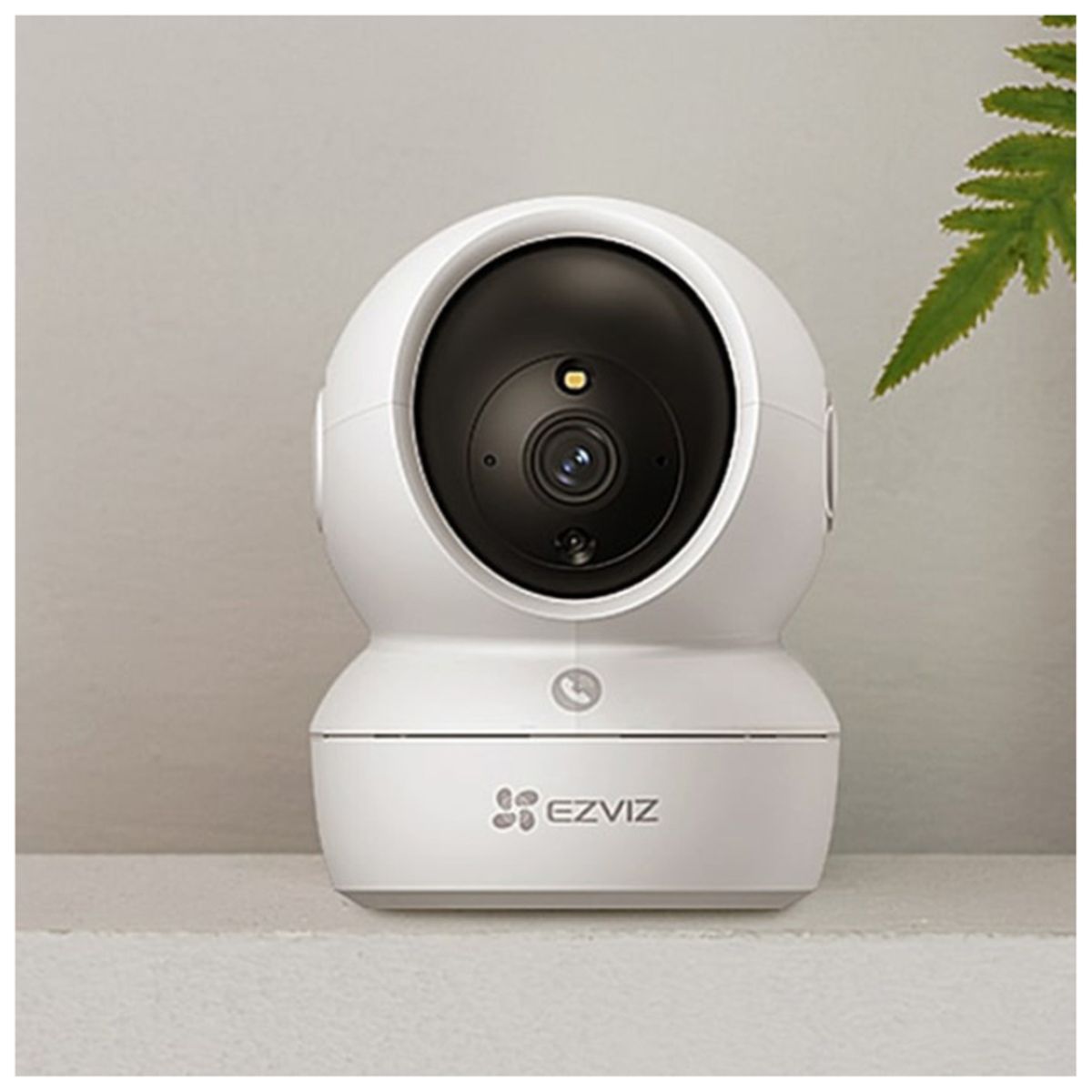 EZVIZ - Cámara de Seguridad EZVIZ H6C 3K 5MP  Visión 360° y Detección Inteligente
