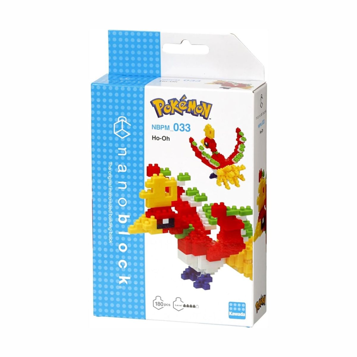 POKEMON - Pokemon Nanoblock Ho Oh 180 Piezas