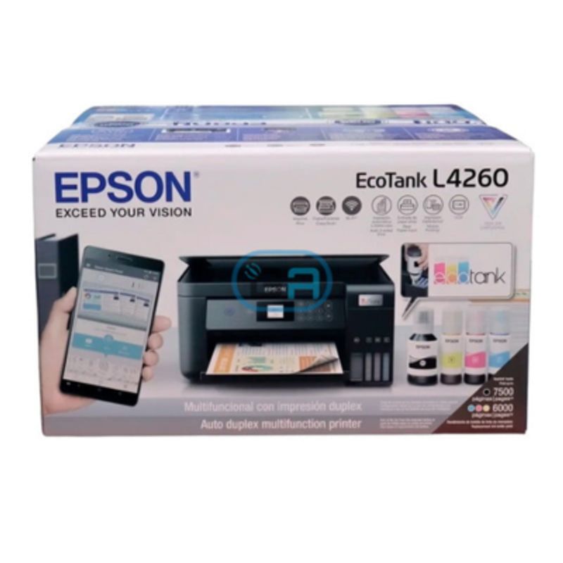 EPSON - IMPRESORA MULTIFUNCIONAL EPSON ECOTANK L4260 WIFI DUPLEX