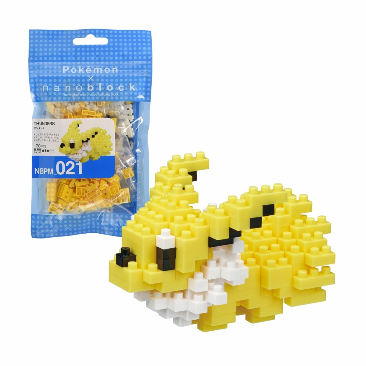 POKEMON - Pokemon Nanoblock Jolteon 170 Piezas