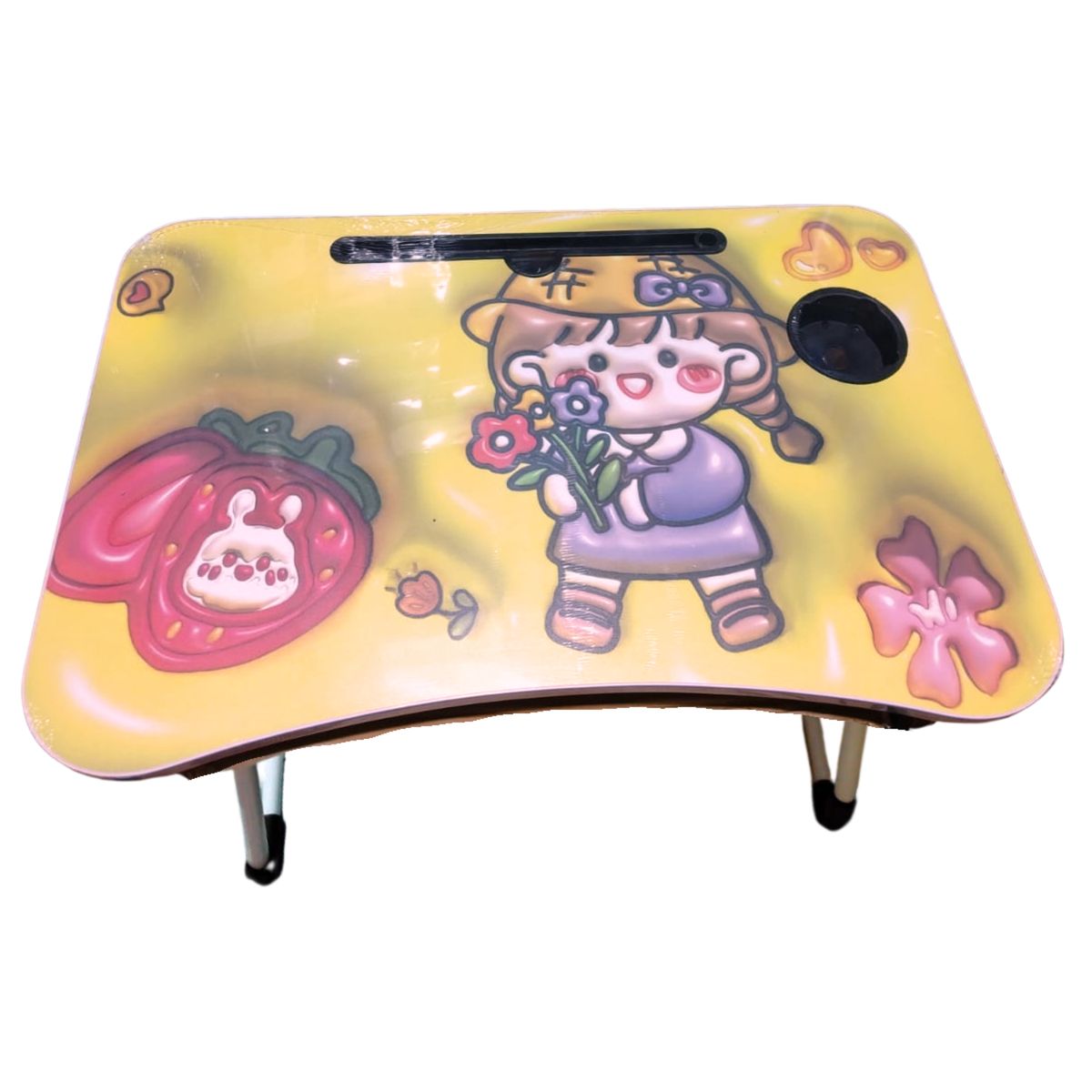 GENERICO - Mesa Para Laptop Plegable Portatil Multifuncional Muñequita Kawaii
