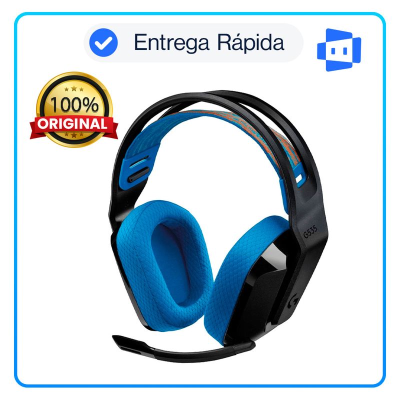 LOGITECH - Audífono Con Micrófono Logitech G535 Lightspeed Inalámbrico PS5PS4PC