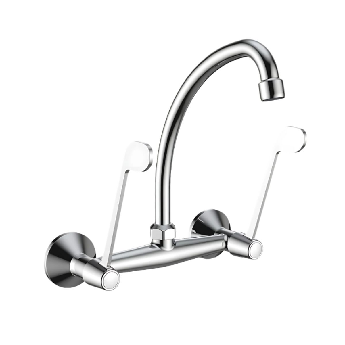 FRATELLI - MEZCLADORA HOSPITALARIO  A LA PARED CROMADO HEBEL-P