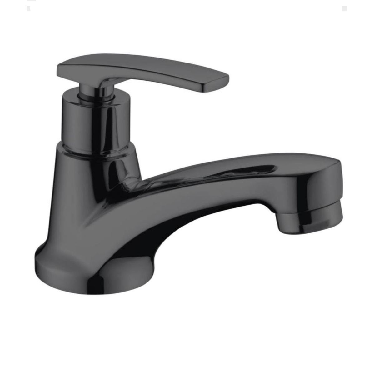 GENERICO - CAÑO PARA BAÑO NEGRO MATE