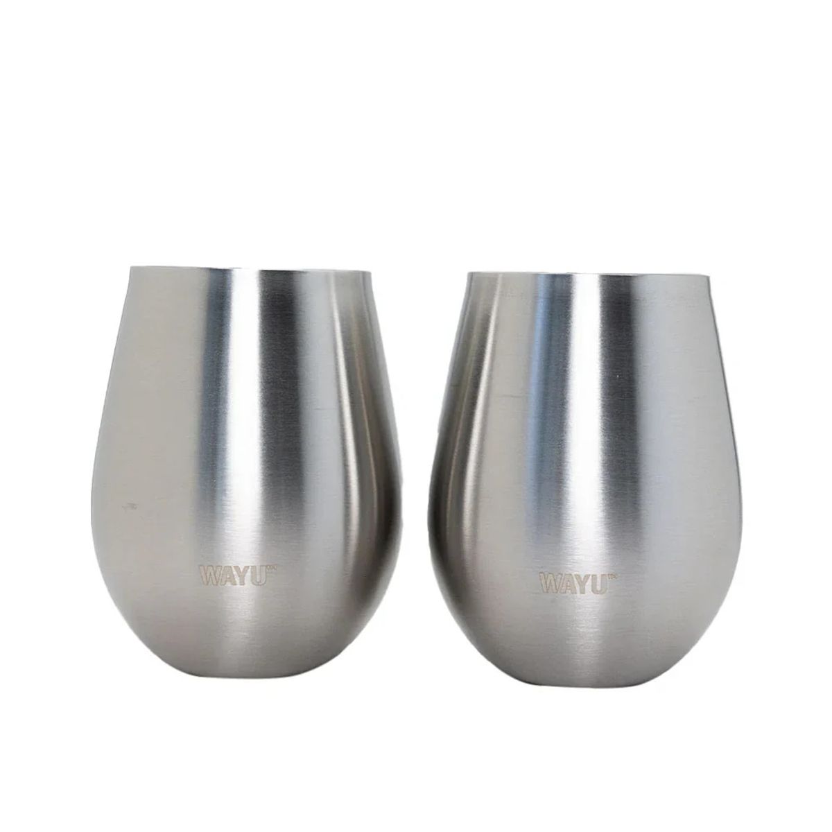WAYU - SET 2 VASOS COCKTAIL METALICOS 500 ML WAYU