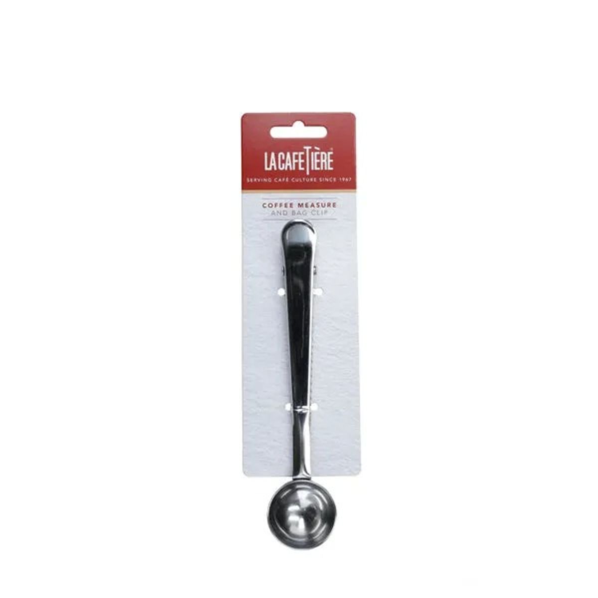 LA CAFETIERE - Cuchara dosificadora de café con clip La Cafetiere