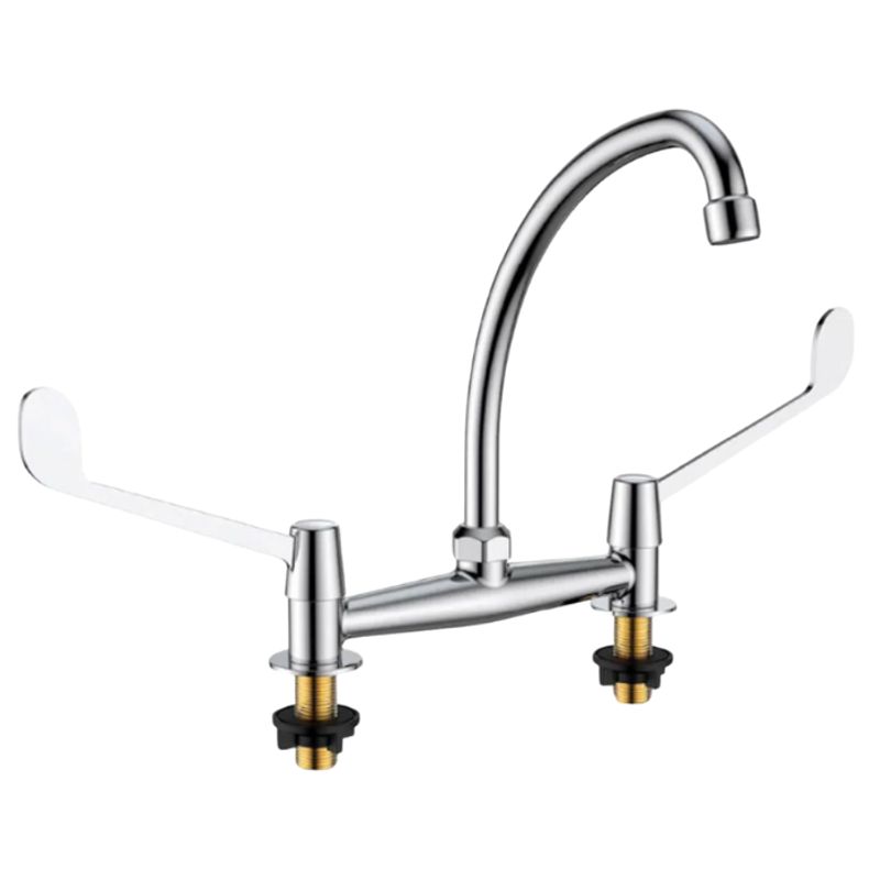 FRATELLI - MEZCLADORA HOSPITALARIO AL MUEBLE CROMADO HEBEL-M