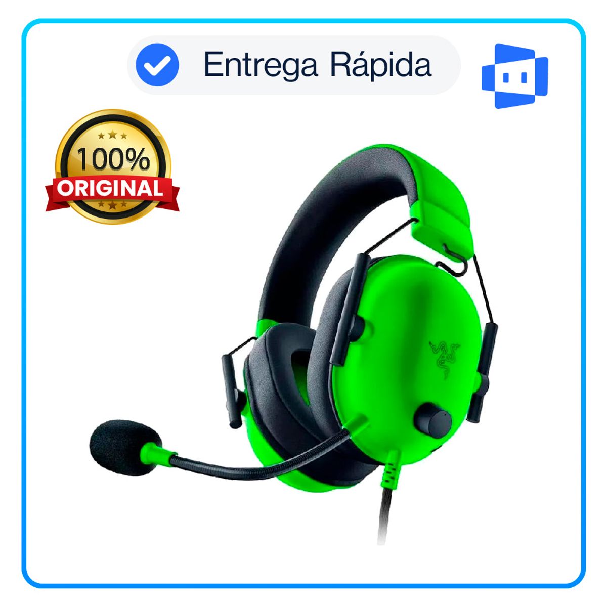 RAZER - Audífono Con Micrófono Razer BlackShark V2 X Multiplataforma 7.1