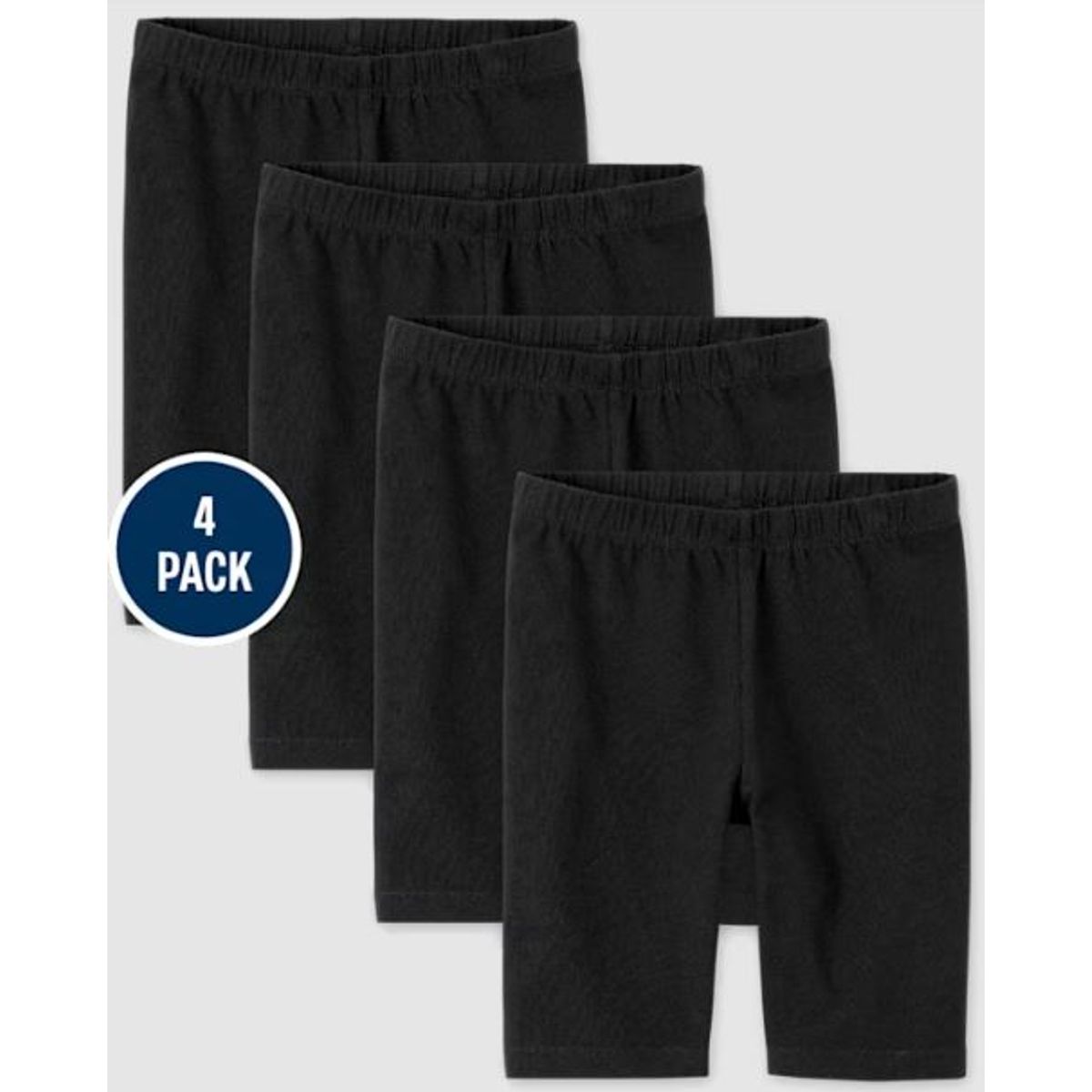 GENERICO - Pack x4 Biker Short Niña Lycrado
