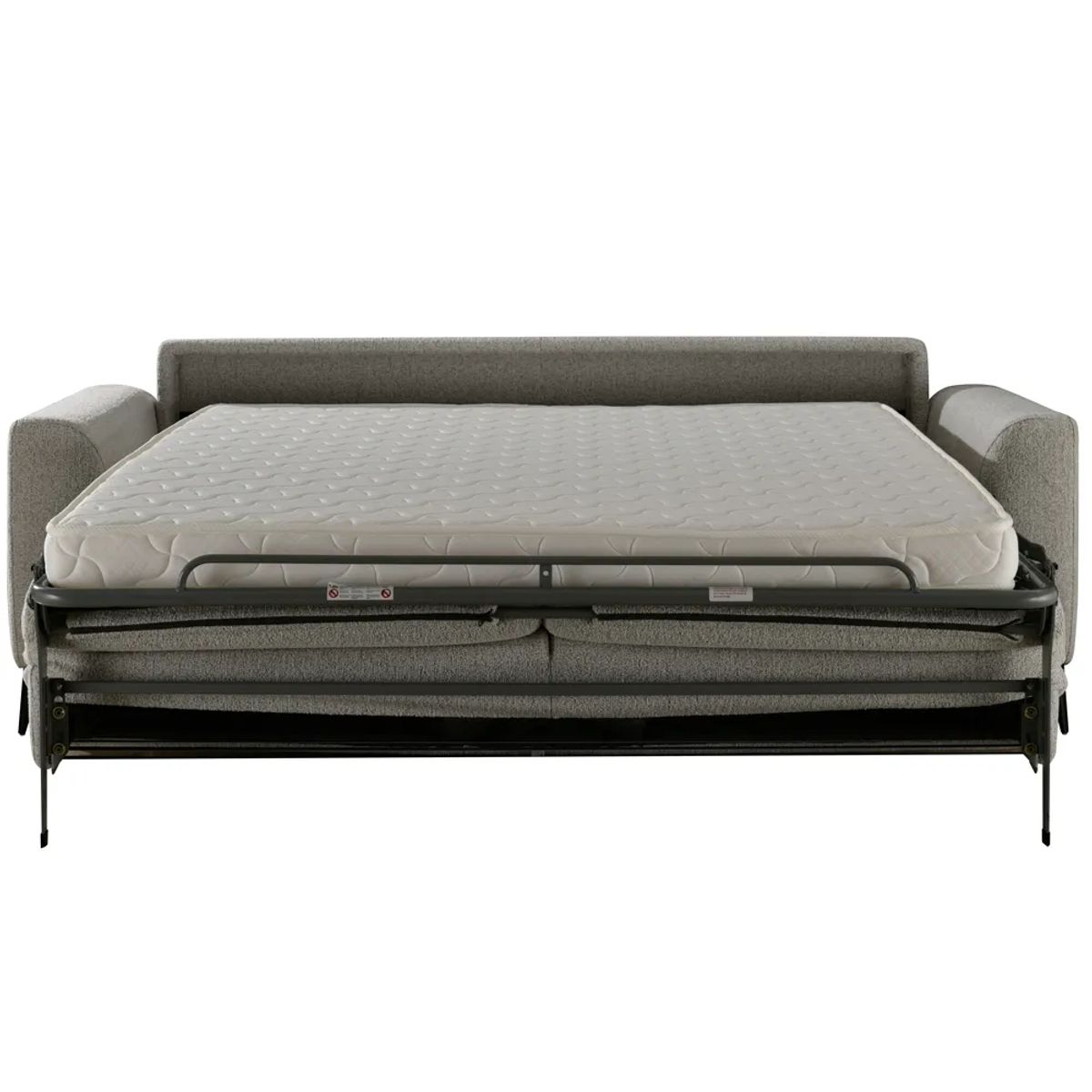 TUGO - Sofá Cama Briana Herraje Italiano Beige Claro