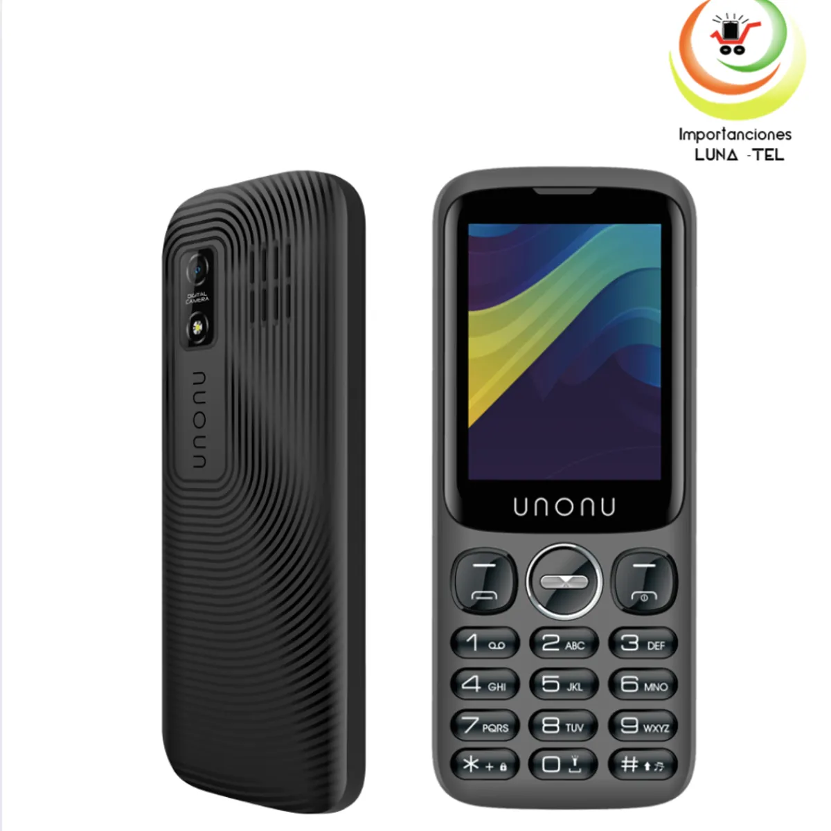 UNONU - CELULAR BASICO  UNONU LAMP  2G PANTALLA 2.4"