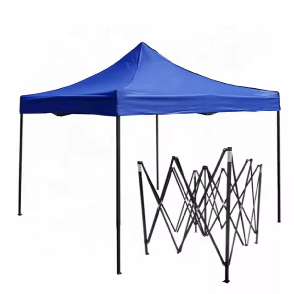 GENERICO - Toldo Plegable 3x3M Moderno Resistente Protección Solar para Eventos Ferias