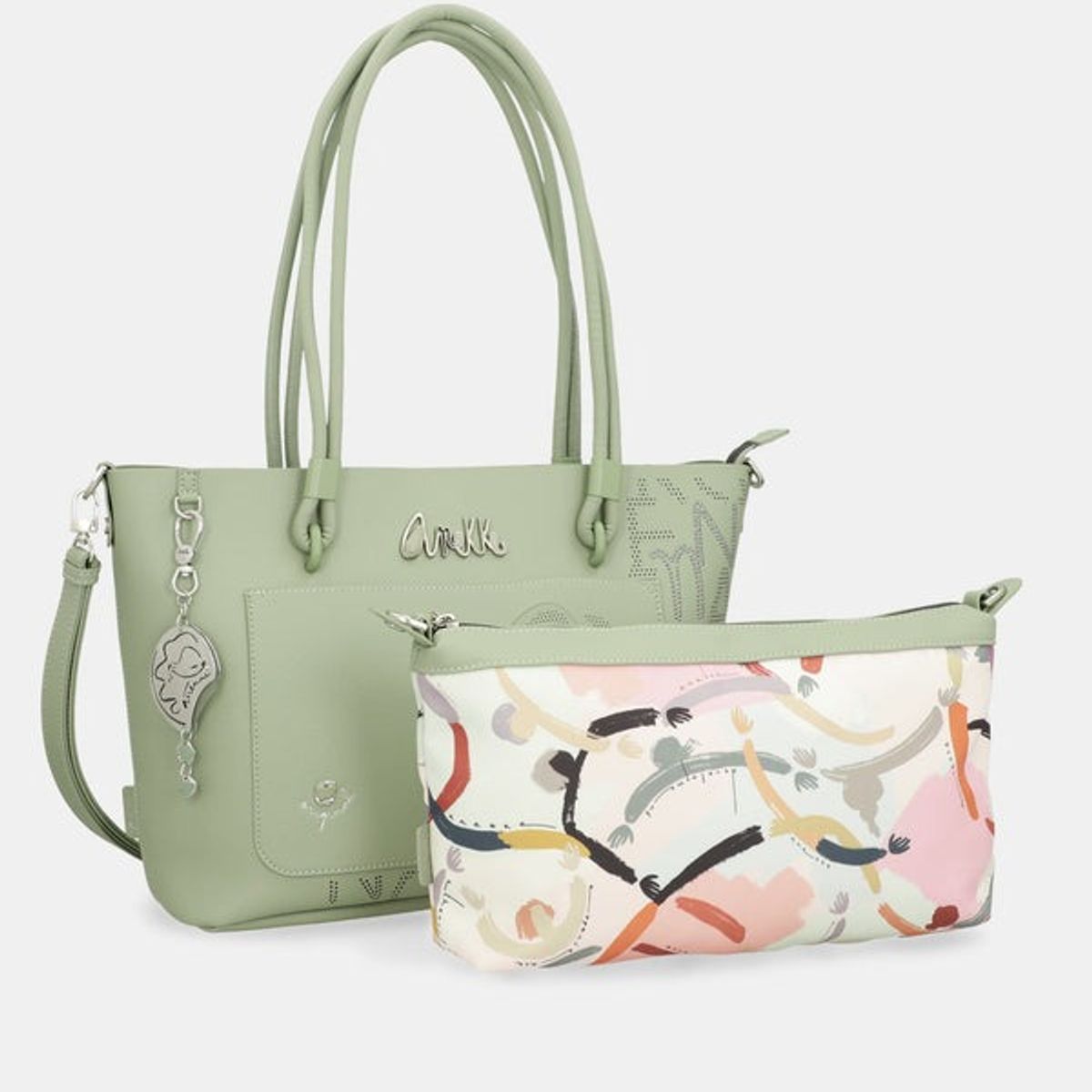 GENERICO - Bolso de hombro 2 en 1-Anekke Original