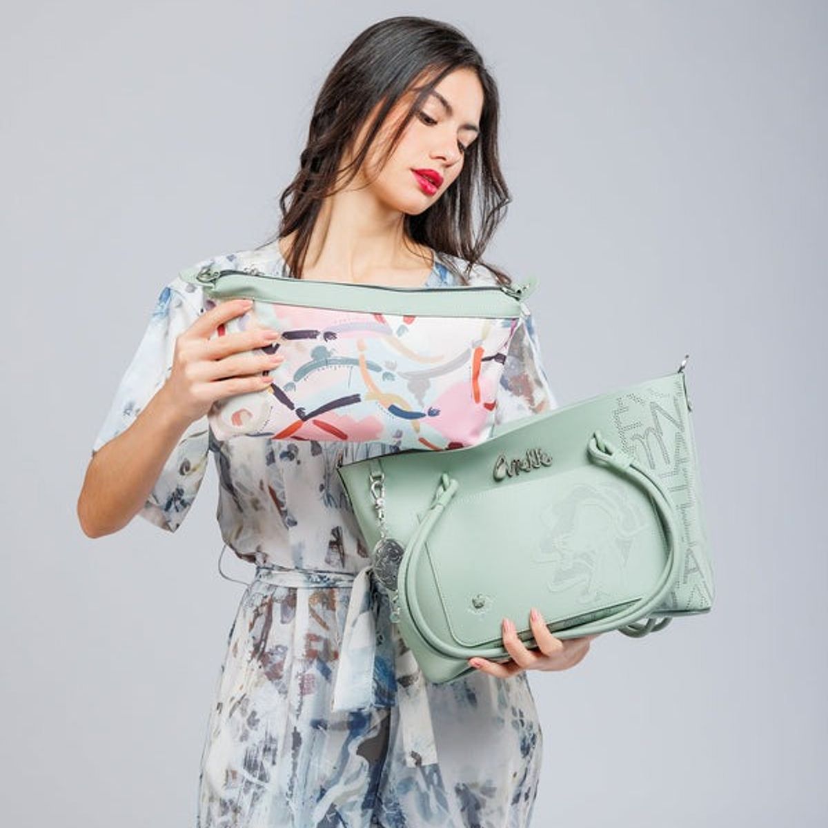 GENERICO - Bolso de hombro 2 en 1-Anekke Original