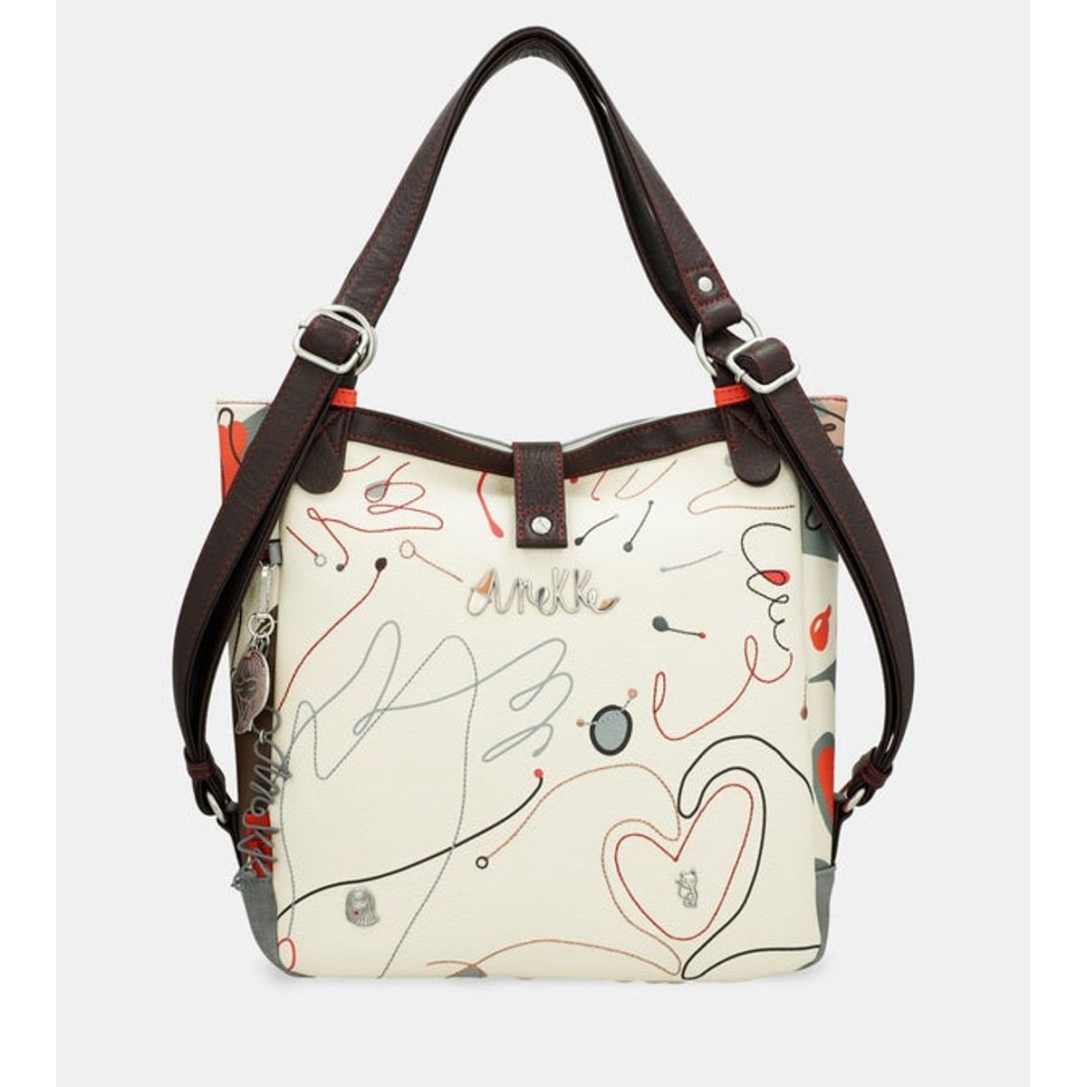 GENERICO - Bolso convertible en mochila-Anekke Ole