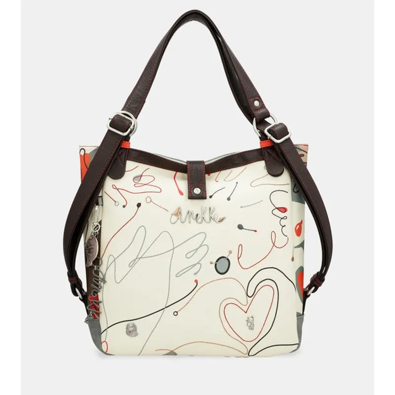 GENERICO - Bolso convertible en mochila-Anekke Ole