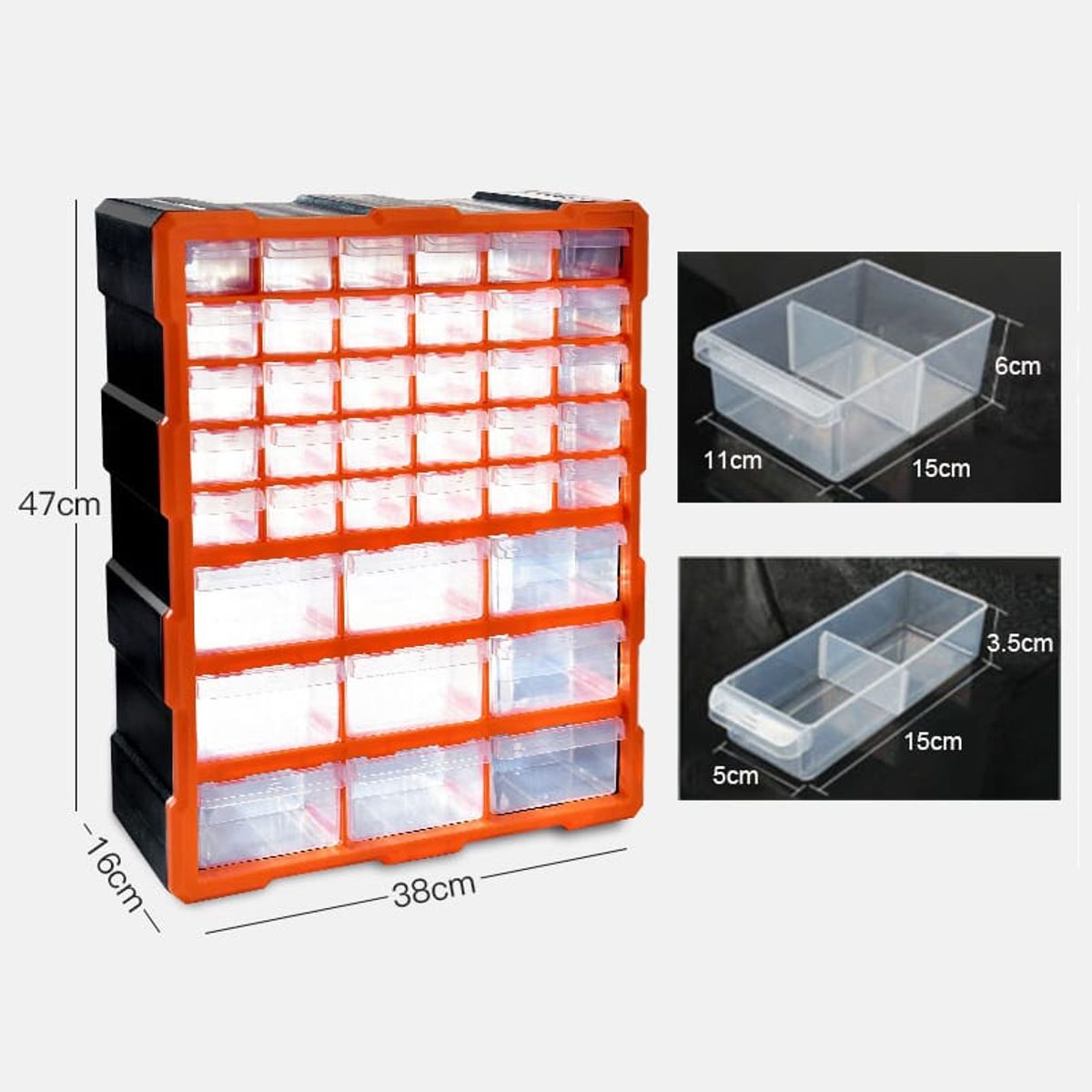 GENERICO - Organizador Herramientas, Escritorio 39 Gaveta