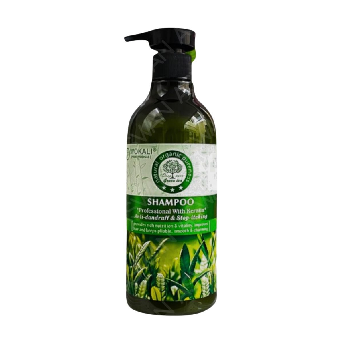 WOKALI - SHAMPOO DE TE VERDE 550 ML - WOKALI