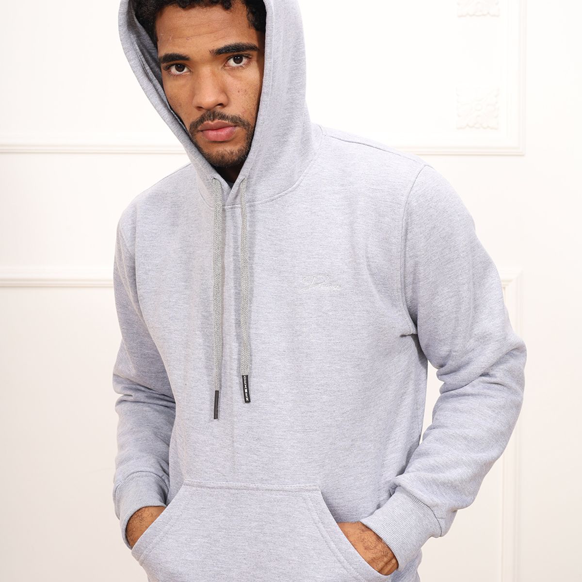 DM DEXMEN - Polera Dexmen Hoodies Gris