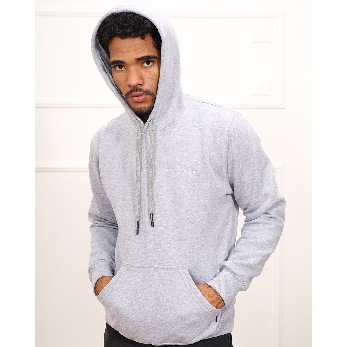 DM DEXMEN - Polera Dexmen Hoodies Gris