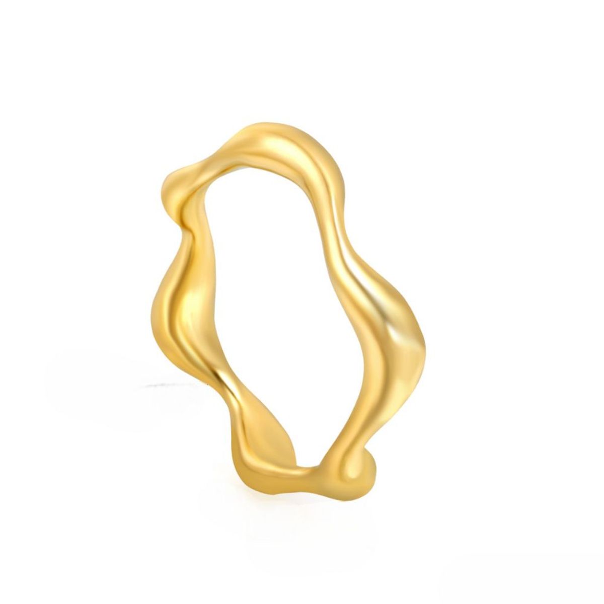 GENERICO - Anillo Ondas Bold Waterproof