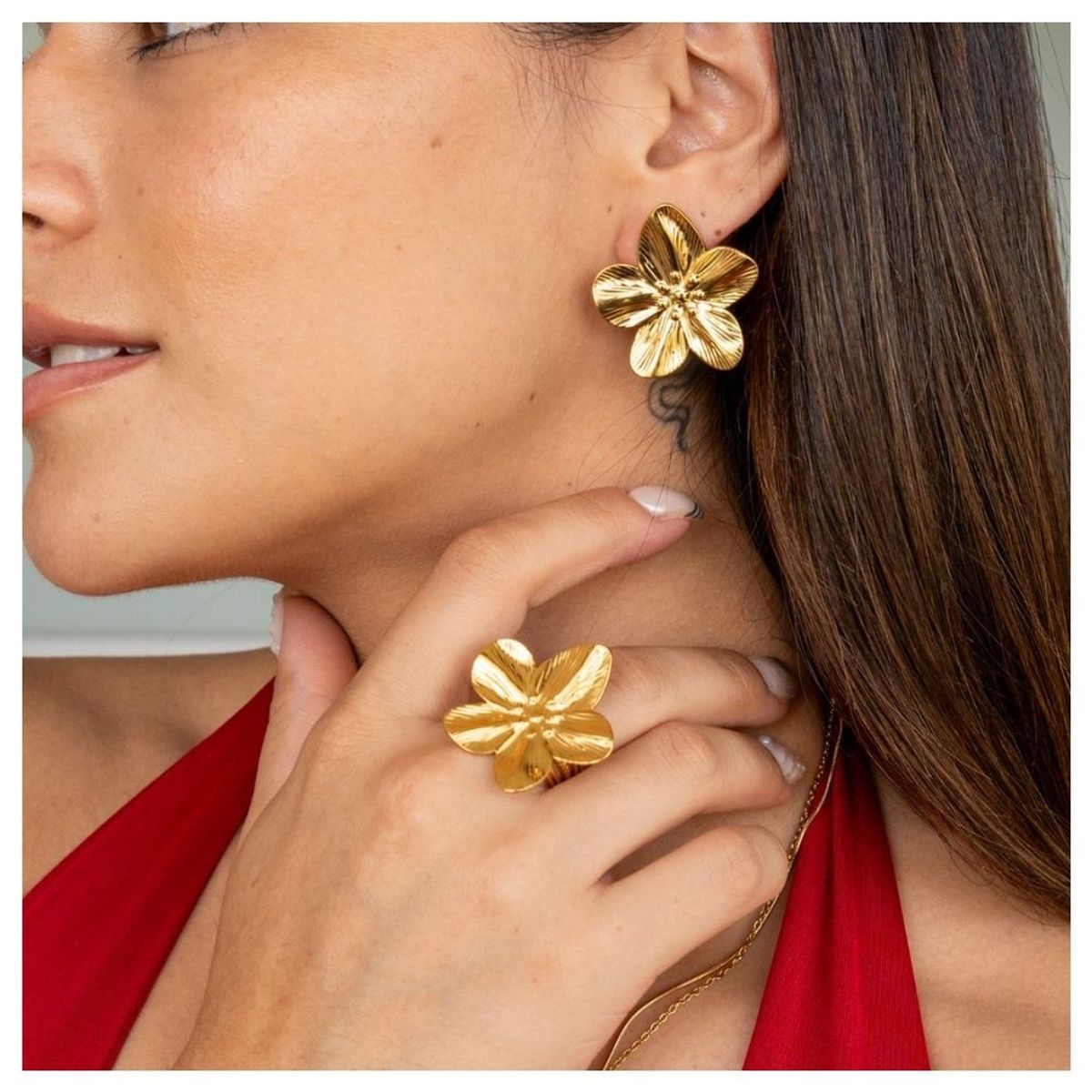 GENERICO - Anillo Camelia Waterproof