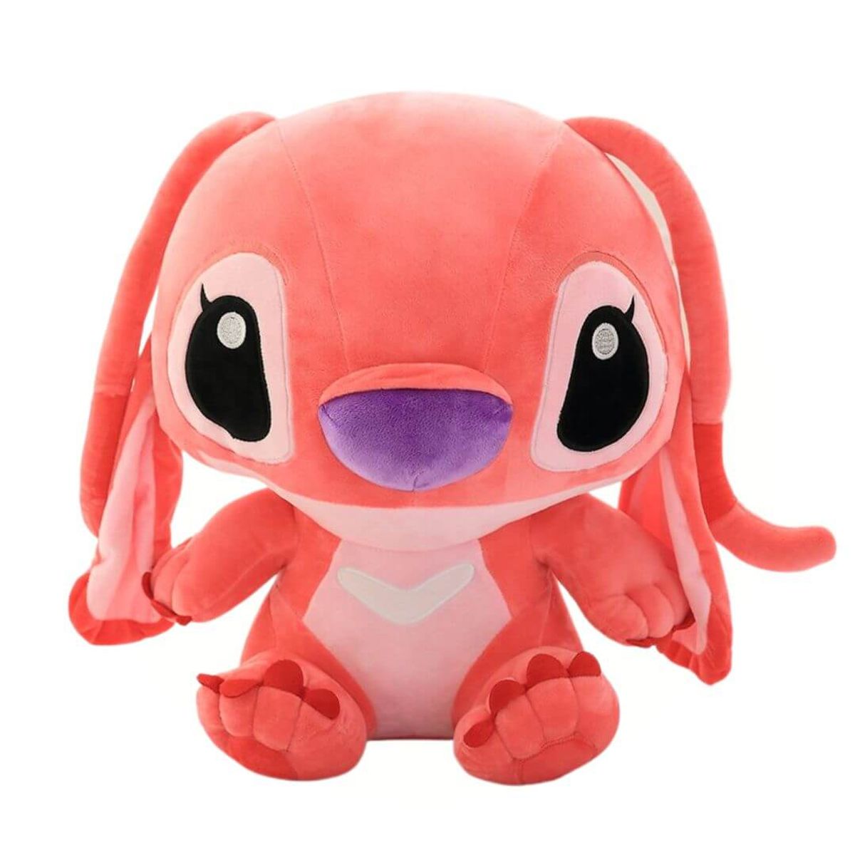 GENERICO - Peluche Stit Rosado Importado - Mide 85 cms largo