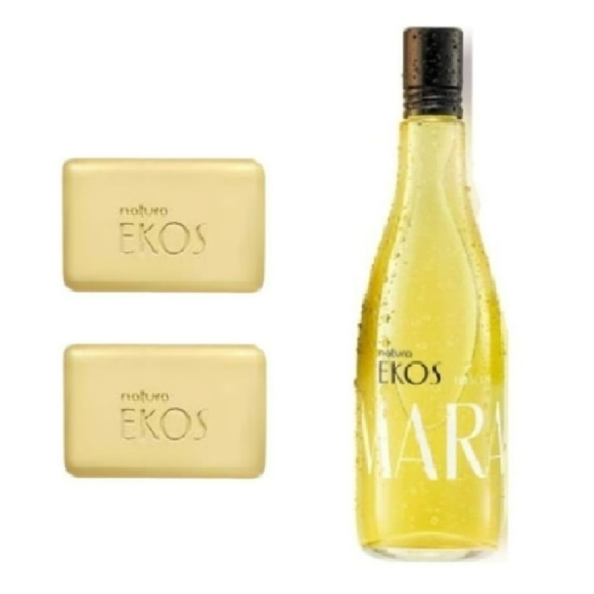 NATURA - Ekos maracuya frescor 150ml + 2 jabones cremosos ekos