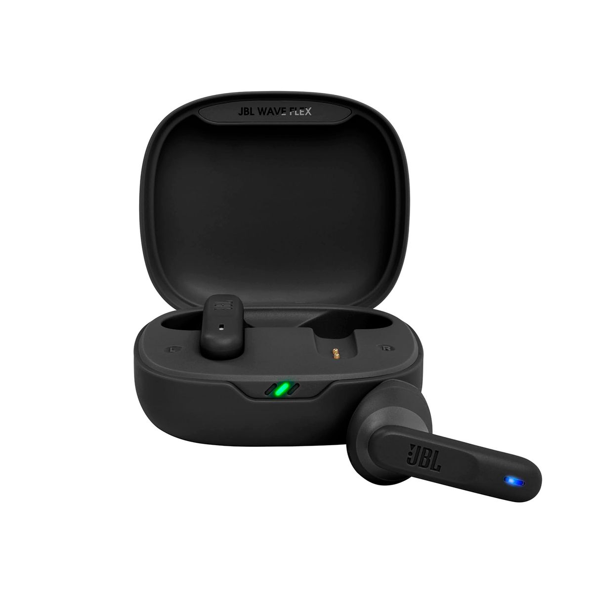 JBL - Audifonos Inalambricos JBL Bluetooth Wave Flex Perfect Fit Negro