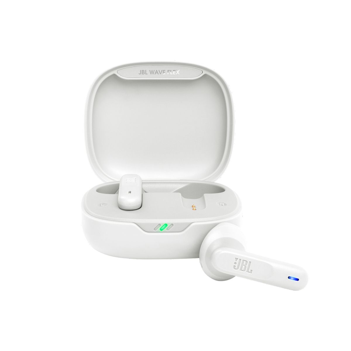 JBL - Audifonos Inalambricos JBL Bluetooth Wave Flex Perfect Fit Blanco