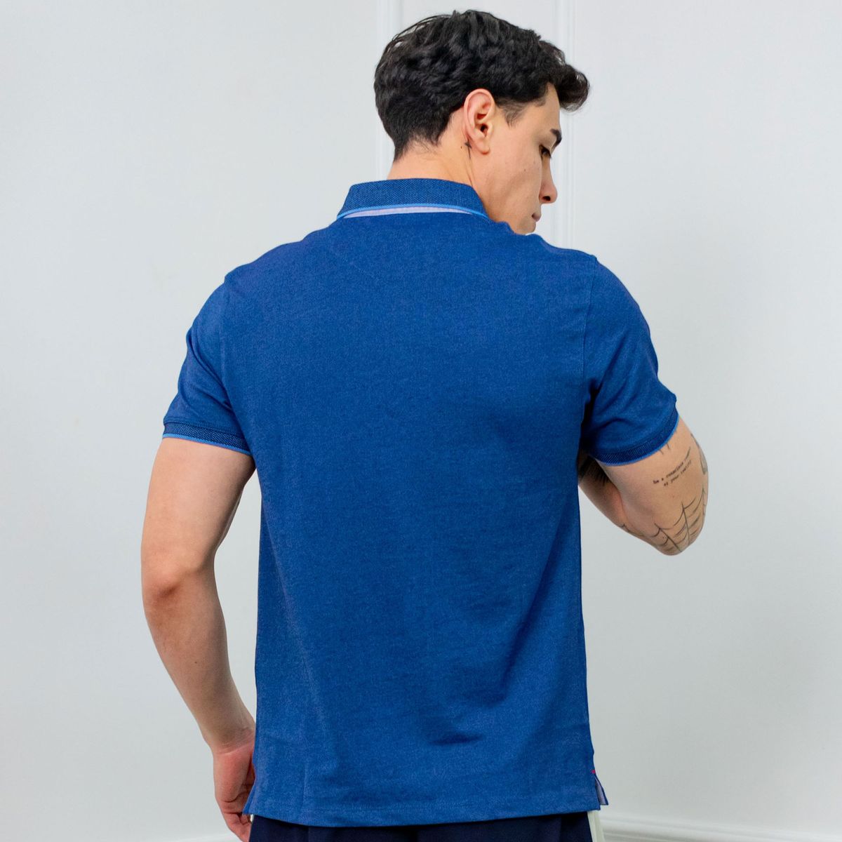 A VANTGARDESTYLE - POLO BOX REGULAR FIT CABALLERO MC - PIQUE LYCRADO