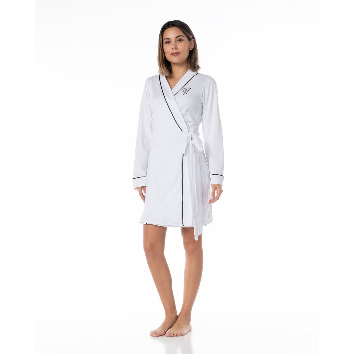 VELA WHITE - Bata Algodón Sofía