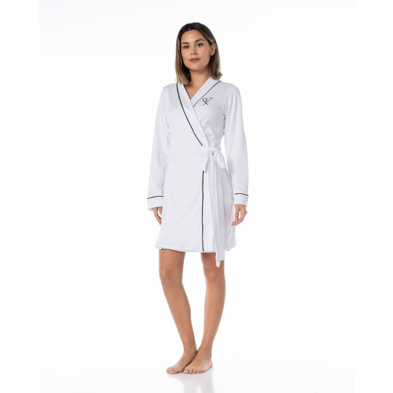 VELA WHITE - Bata Algodón Sofía