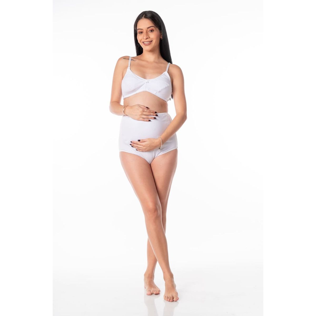 VELA WHITE - Set Materno Blanco