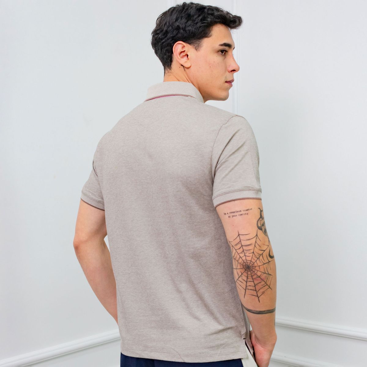 A VANTGARDESTYLE - POLO BOX REGULAR FIT CABALLERO MC - PIQUE LYCRADO