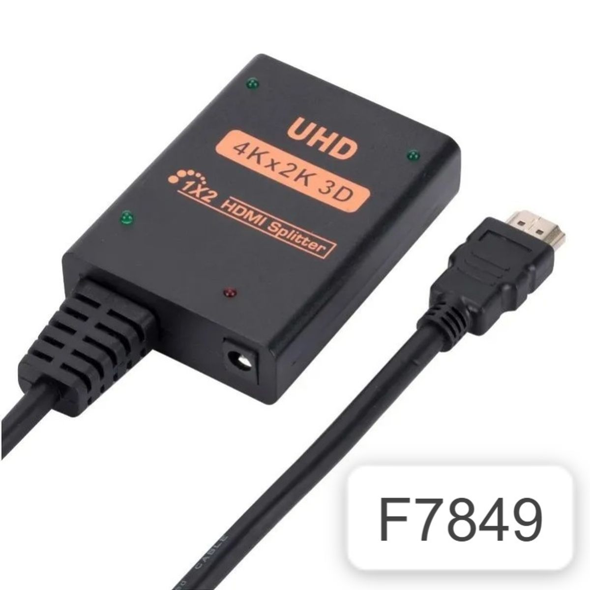 OEM - Splitter Hdmi 1x2 Full HD 4K con Cable Multiplica Señal Conecta 2 tv