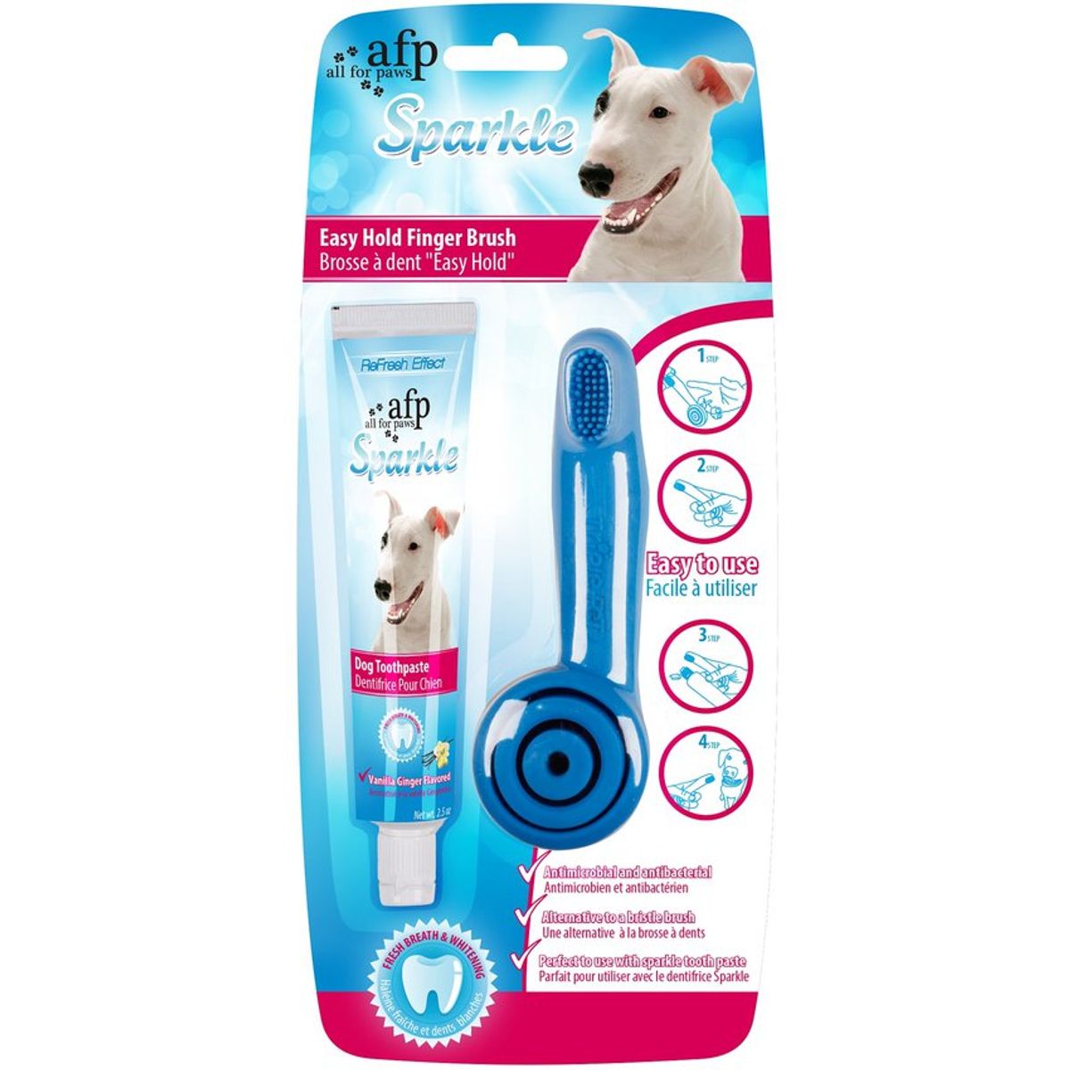 ALL FOR PAWS - Cepillo De Dientes Con Pasta Dental
