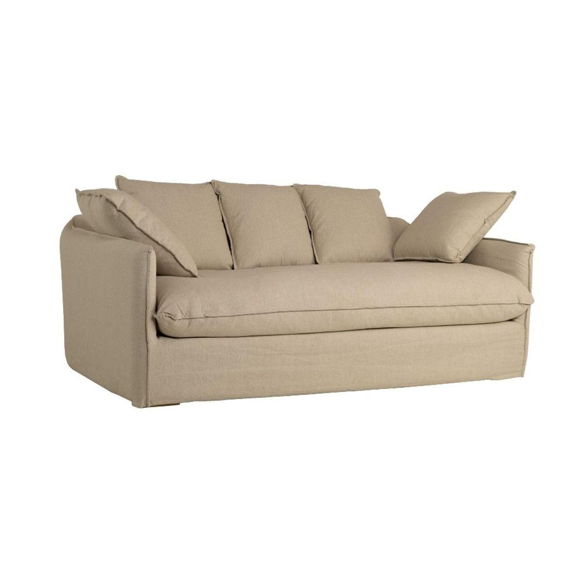 NIHM - Sofá de Tela Sama Beige