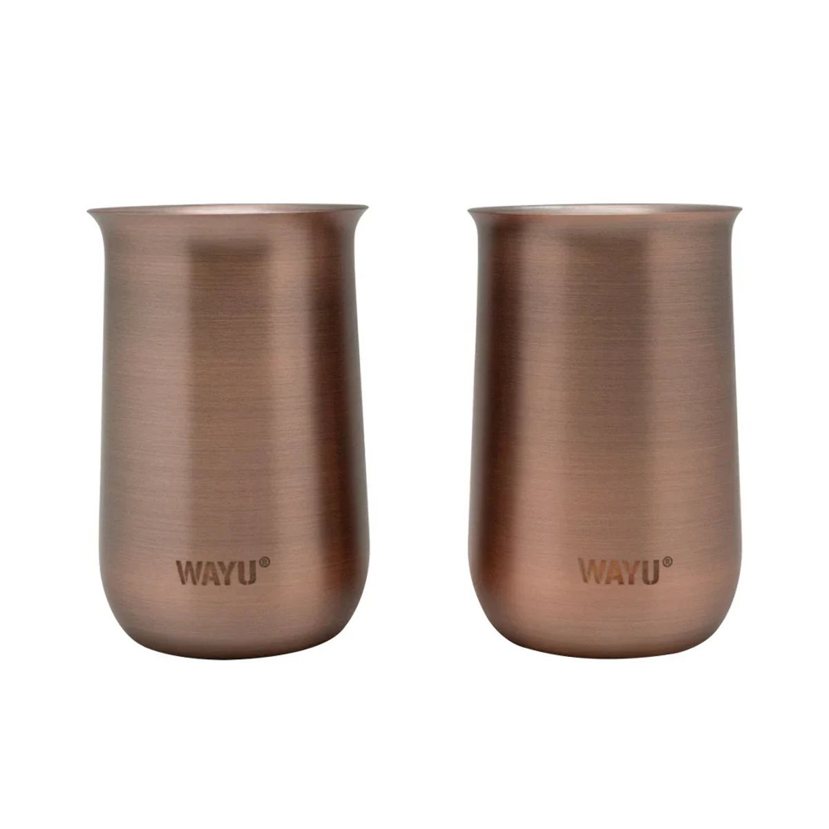 WAYU - SET 2 VASOS APERITIVO COPPER LINE 230 ML WAYU