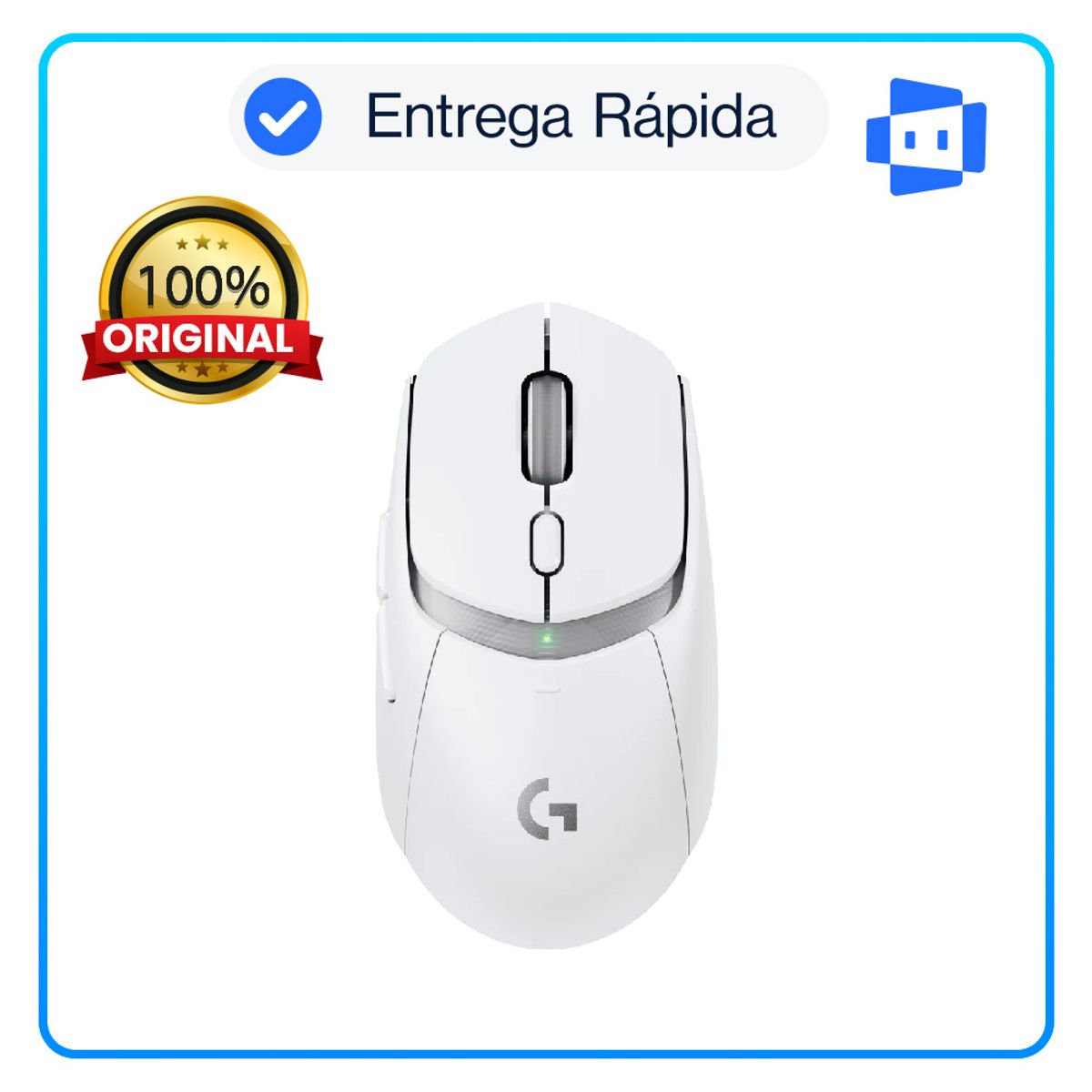 LOGITECH - Mouse Logitech G309 LIGHTSPEED Bluetooth 25K DPI Lightforce Blanco