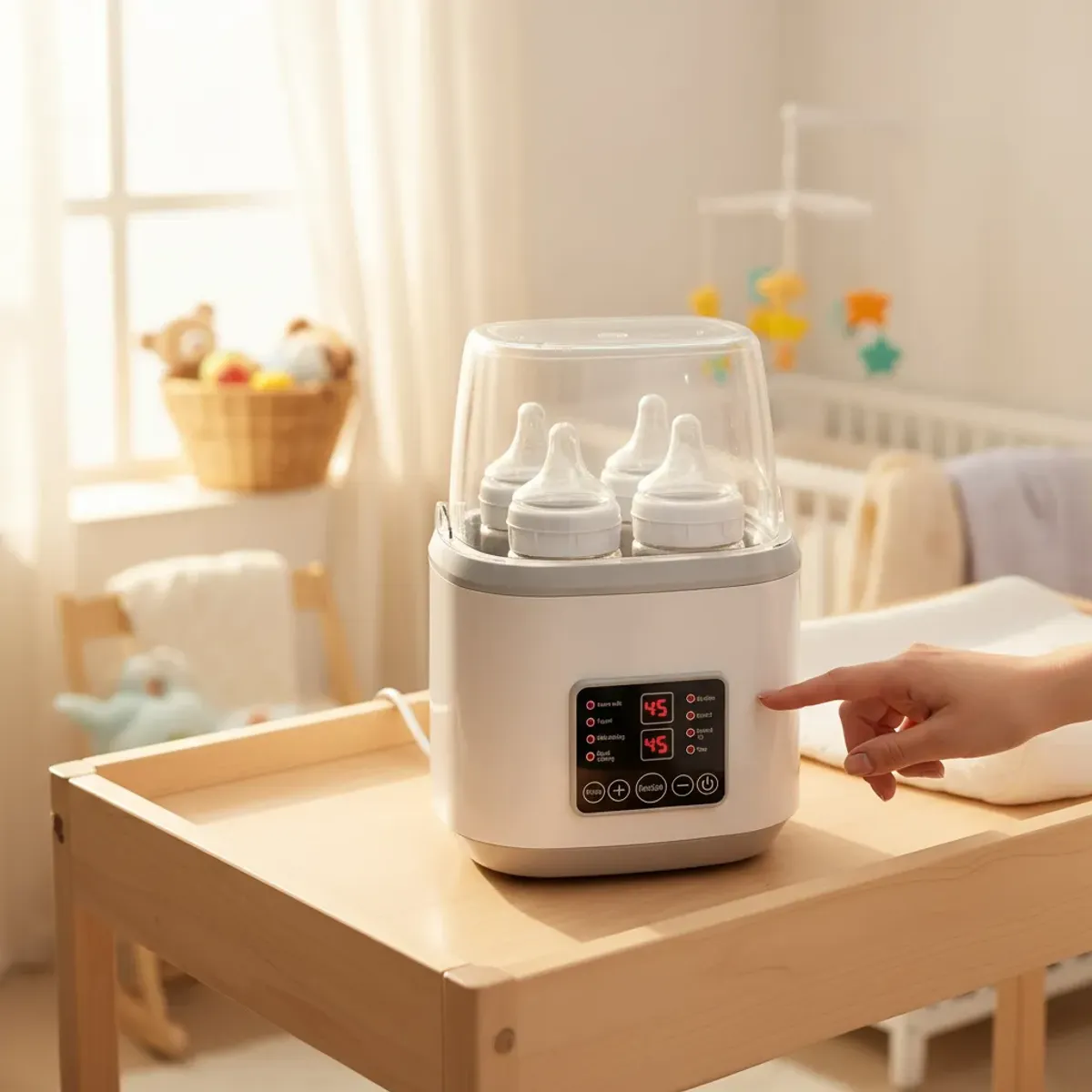 BABYPAL - Esterilizador de Biberones Multifunción 8 Modos