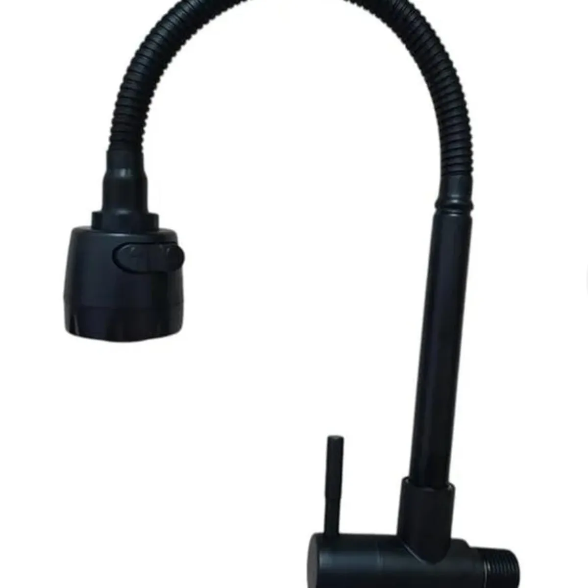 GENERICO - Caño de cocina para pared negro mate