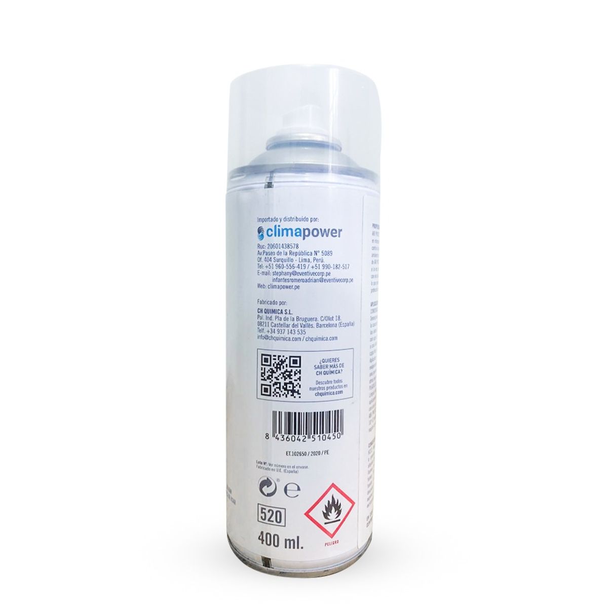 CH QUIMICA - AIR PROTECT REVESTIMIENTO ANTIOXIDANTE 400 ML