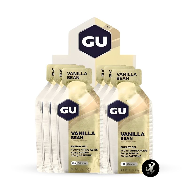 GENERICO - GU Gel Energético con cafeína x 06 unidades - Vanilla Bean