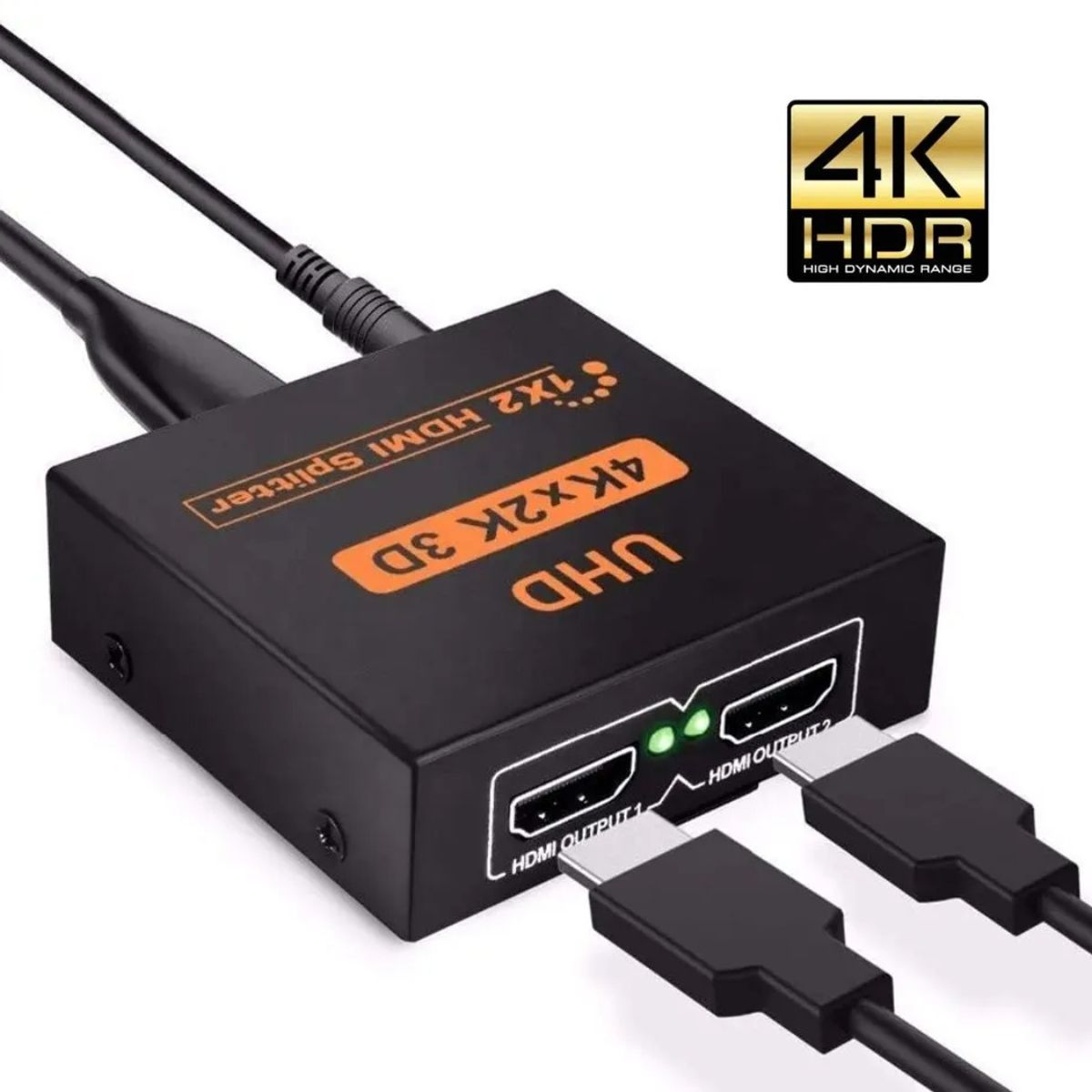 OEM - HDMI SPLITTER 1x2 4K x 2K 3D Divisor y Multiplica Señal SM-F7806K